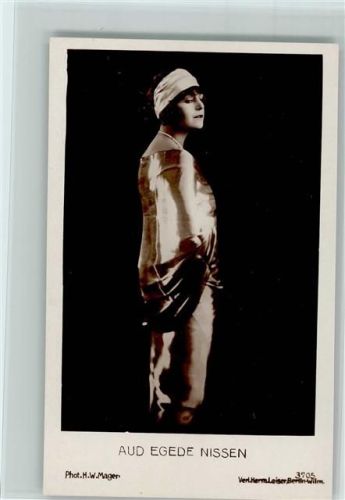 Aud Egede Nissen - Photo W. Mager - Verlag Leiser 3705, gute Erhaltung
