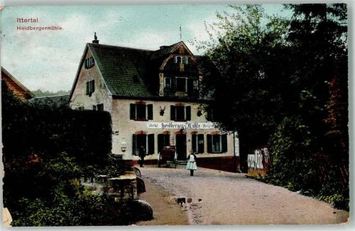 Ittertal 1914 Heidbergermühle