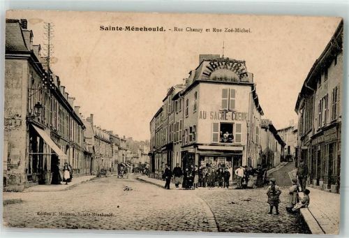 Sainte-Menehould Rue Chan7y et Rue Zoe-Michel