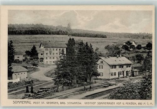 Sommerau Gasthaus-Pension Sommerauer Hof Bahngleise