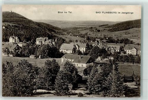 Bad Flinsberg Blick ins Tal im Isergebirge