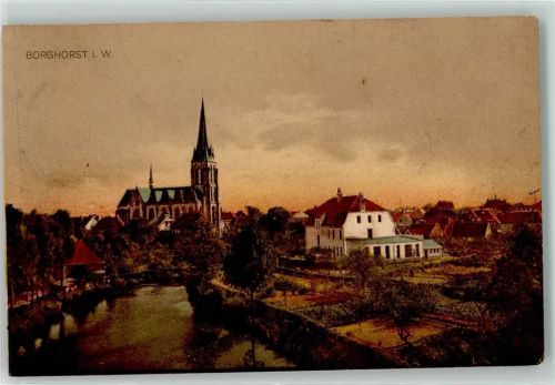 Borghorst 1918 Kirche St. Nikomedes