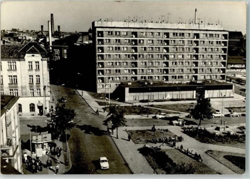 Gleiwitz Plac Piastow Auto