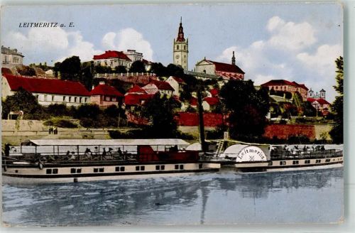Litomerice Seitenraddampfer