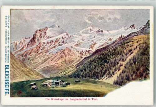 Vent die Weisskugel im Langtaufertal in Tirol