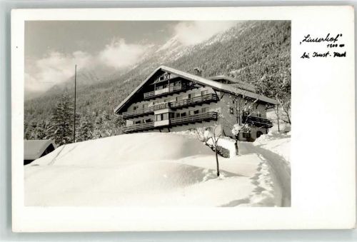 Imst Hotel Luisenhof im Schnee