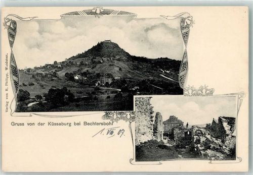 79790 W7897 Bechtersbohl 1907 - Burgruine Küssaburg