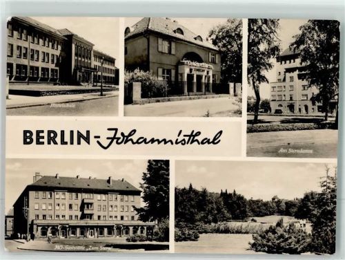 10115 O1197 Johannisthal - Mittelschule HO-Gasthaus Zum Stern Standesamt Sterndamm Park