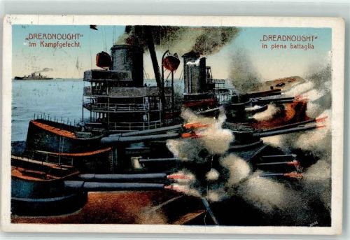 1913 Dreadnought im Kampfgefecht