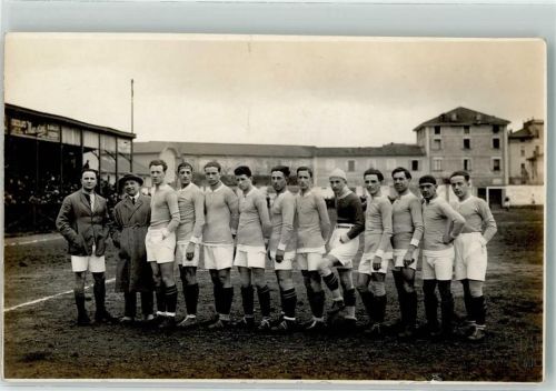 Mannschaft auf dem Platz