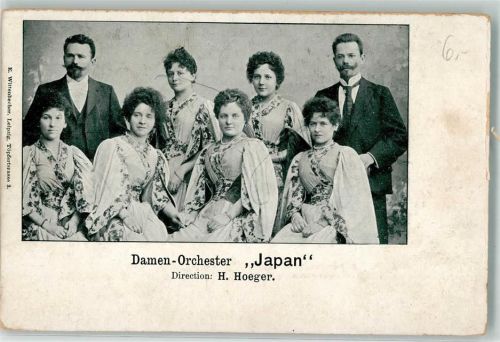 1903 Orchester Japan Direktion H. Hoeger