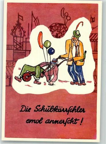 Bad Dürkheim Humor Wurtstmarktpostkarte
