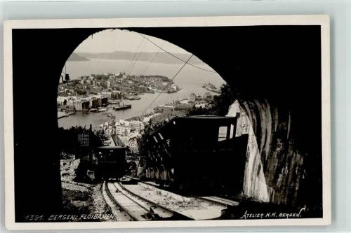 Bergen Flöibanen Drahtseilbahn