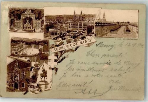 Nancy 1894 Denkmal Vorlaüfer