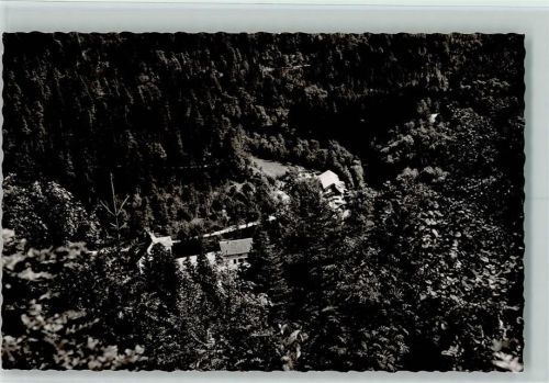 79793 W7896 Wutöschingen - Gasthaus Schattenmühle Wutachtal Ort durch handschriftlich