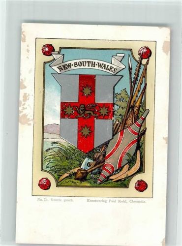 1900 Nr. 79 New South Wales Kunstverlag Paul Kohl B