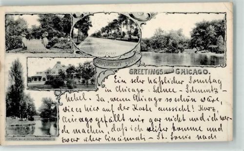Chicago 1901 Humboldt Park