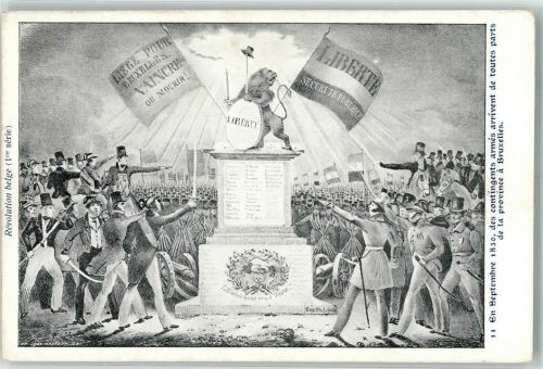 Brüssel Denkmal Freiheit Revolution 1830