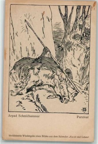 sign. Arpad Schmidhammer Kunst und Leben 1928