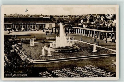 Düsseldorf Schaffendes Volk 1937 Große Reichsausstellung Kleine Leuchtfontäne