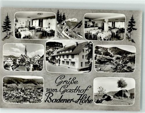 Bermersbach Gasthaus Badener Höhe Metz Foto