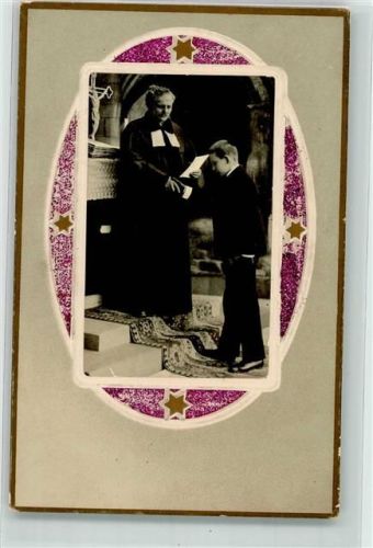 1911 mit Glimmer/Glitzerauflage Passepartout Pastor