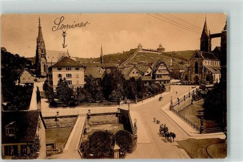 Esslingen 1909 Ort lt. Stempel