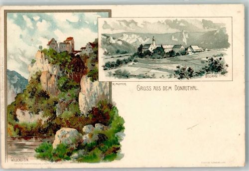 Beuron sign. Mutter, K. Wildenstein Kloster Beuron