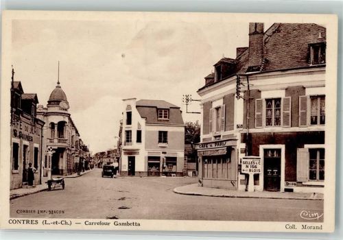 Contres Cafe de Paris Carrefour Gambetta
