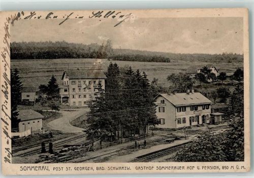 Sommerau Gasthaus-Pension Sommerauer Hof Bahngleise