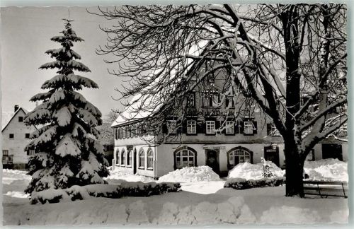 Pfalzgrafenweiler Winter Gasthaus Pension zum Schwanen