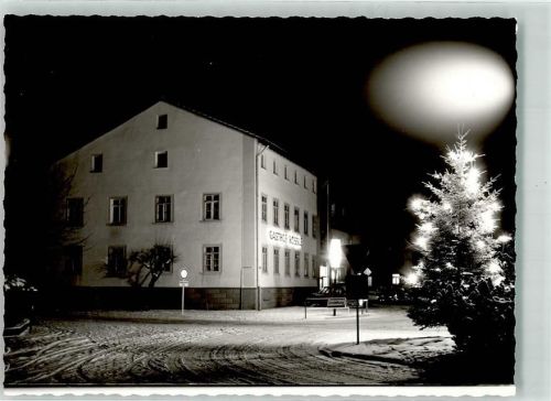 Bad Dürrheim Gasthaus Ort handschriftlich Winter