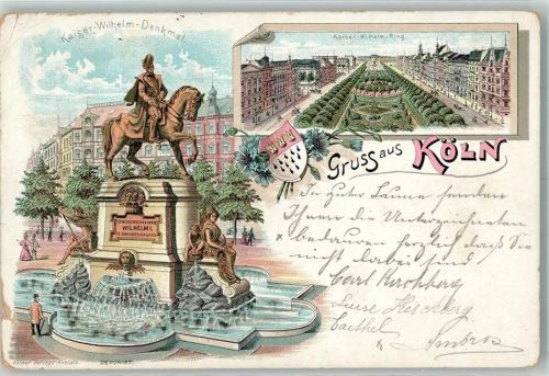 Köln Altstadt-Nord 103 1897 Denkmal Kaiser Wilhelm Kaiser-Wilhelm-Ring