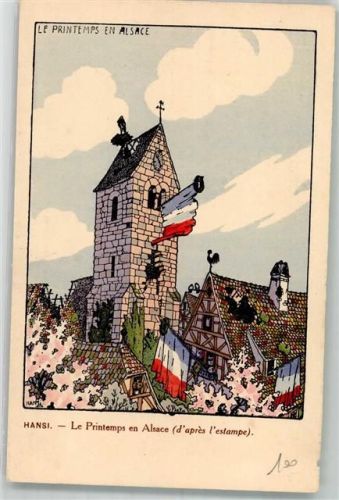 1917 Frühling im Elsass P. J. Callais et Cie No. 24
