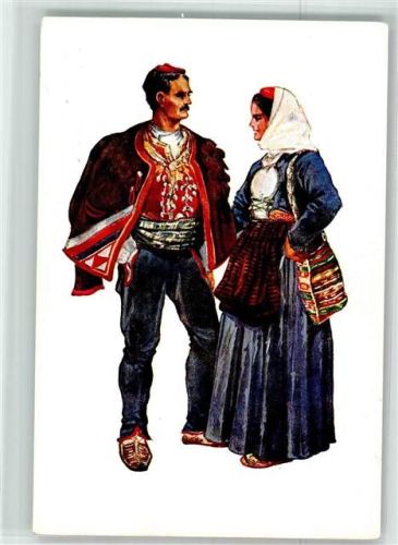 Tracht Umgeb. v. Spilt Dalmatien sign. Vladimir Kirin