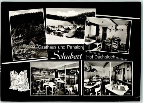 Diedenshausen Gasthaus Pension Schubert Hof Dachsloch