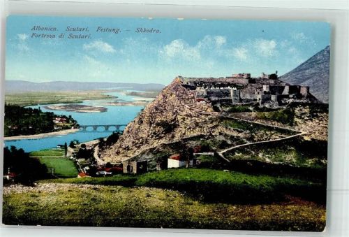 Shkodra Skutari 1915 - Festung Rozafa