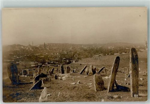 Skopje Ort handschriftlich Türkenfriedhof