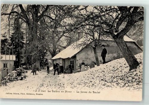 Beaumont Winter le Saleve la ferme du Beulet