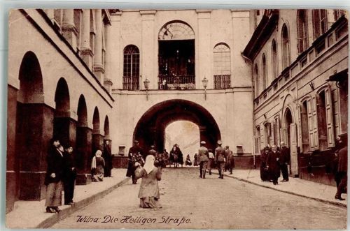 Wilna 1916 die heiligen Straßen