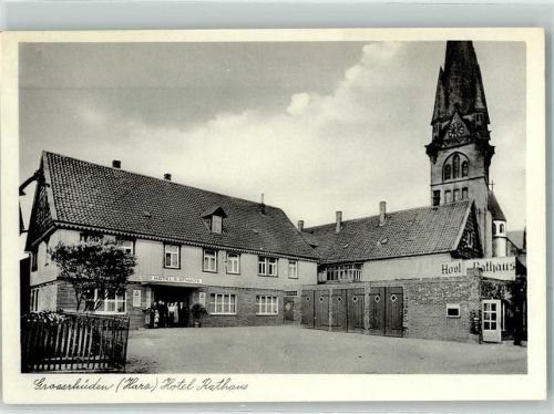 Grossrhüden Hotel Rathaus Heinr. Lange