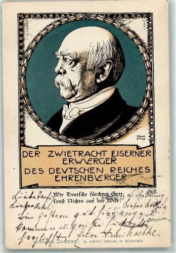 1899 sign. Stuck Franz Münchner Jugend G. Hirth`s Verlag