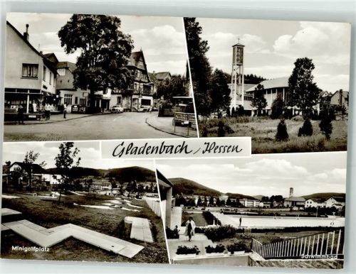 Gladenbach Minigolf Schwimmbad Kirche