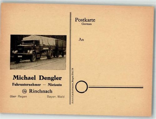 Rinchnach Dengler Fuhrunternehmer