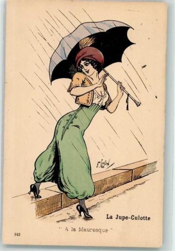 La Jupe-Culotte sign. F. Lafon