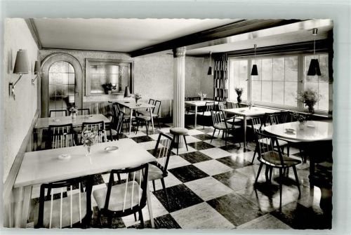 72227 W7271 Egenhausen , Württ - Gasthaus Pension zum Ochsen Gastraum