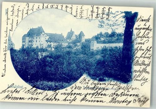 Landshut 1900 Adelskorrespondenz Burg Trausnitz