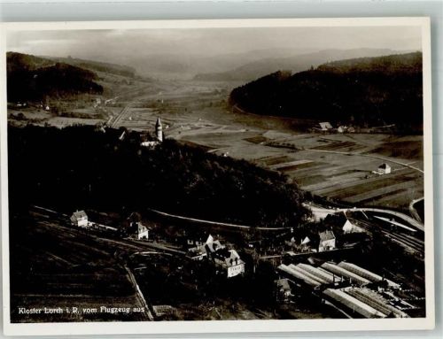 Lorch Fliegeraufnahme Kloster