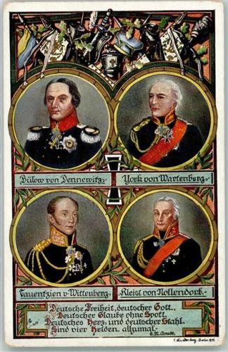 Oilette Serie Zur Hundertjahrfeier Nr. 932 Generäle