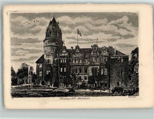 Detmold Schloss Cramers Kunstanstalt 25237 Handpressendruck